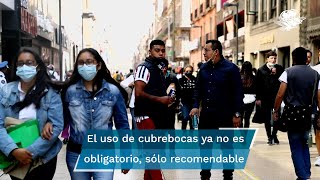 Cubrebocas, pruebas y vacuna antiCovid ya no son obligatorias para regresar a trabajar