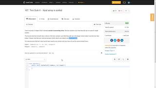 Technical Interview Question: Two Sum - Input Sorted [LeetCode]