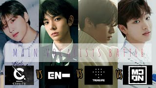 MAIN VOCALISTS BATTLE (CRAVITY VS ENHYPEN VS TREASURE VS MCND)