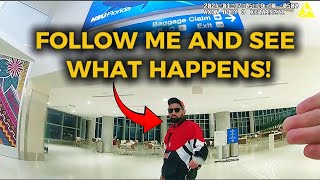 How To Get The 2 For 1 Special At Airport; Taser & Pepper-Spray!