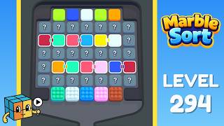 Marble Sort Level 294 (Hard) Walkthrough Solution