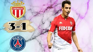 BEN YEDDER || SECOND GOAL AS MONACO VS PSG || 2023 Ligue 1