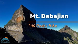 View of Mt. Dabajian and Mt. Xiaobajian from Zhongbaping