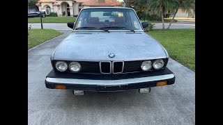 1988 BMW 528e