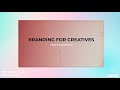 Branding For Creatives - Kyla Rain of Pure Nowhere | The Year of You Panel