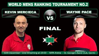 Mens World Ranking Tournament  No.2 Final