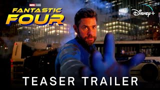 Marvel Studios' FANTASTIC FOUR - Teaser Trailer (2024) John Krasinski, Emily Blunt Movie | Disney+