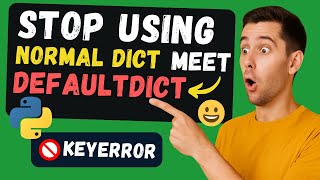 Defaultdict Class Python Is a Game-Changer (STOP Using Normal Dict)