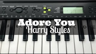 Adore You - Harry Styles | Easy Keyboard Tutorial With Notes