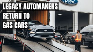 Why Legacy Automakers Are Ditching EVs: The Fight for Survival! Unsold Electric Vehicles Are Growing