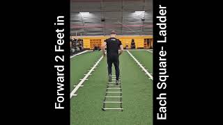 Forward / 2 Feet in Each Square- Ladder