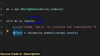Python 3 Google Translation API Script to Build Voice Translation From Microphone & Export to MP3