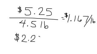 Section 6.3 - Consumer Math - unit pricing