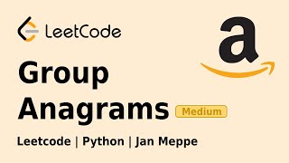 Group Anagrams - Leetcode 49 - Python - Hashmap