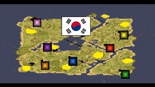 Red Alert 2 Yuri's Revenge | 🇰🇷 South Korea 1 vs 7 Brutal AI