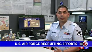 Air Force alters entry standards to meet dwindling recruiting numbers