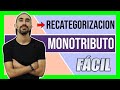 RECATEGORIZACION Monotributo (2023) 🚀 GUÍA Paso a Paso + [Ejemplo REAL] 🔥