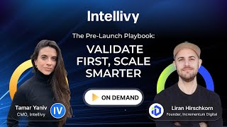 The Pre Launch Playbook Validate First Scale Smarter