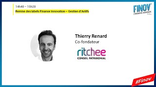 Finov' | Remise du Label Finance Innovation : ritchee