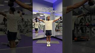 3 Way Dumbbell Shoulder Raises