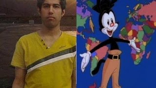 الضاحكون - أغنية دول العالم بصوت (سامي فيصل) Animaniacs Nations of the World