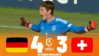 Germany vs Switzerland | Highlights & Penalty Shootout | U17 European Championship 27-05-2023