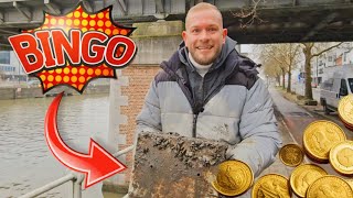 PUUR GOUD GEVONDEN IN EEN GEDUMPTE KLUIS