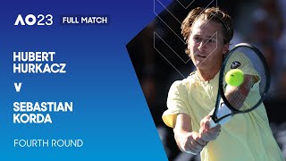 Hubert Hurkacz v Sebastian Korda Full Match | Australian Open 2023 Fourth Round