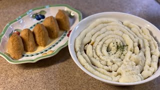 [Eng]고소한 감자무스 카레우동과 유부초밥 curry udon with potato mousse and inarisushi