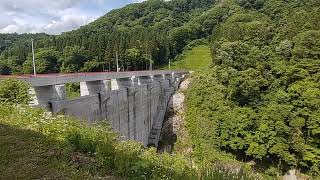 20230604最上小国川流水型ダム（山形県）1