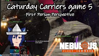 Caturday Carriers Game 5 | NEBULOUS: Fleet Command