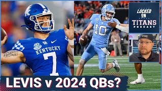 Tennessee Titans 2024 Mock Draft: Levis or '24 QBs, Edge or OL, WR Options After Harrison Jr.