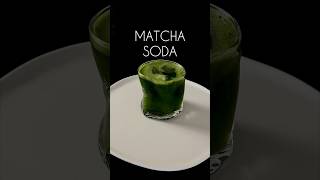 Matcha soda #shorts #matcha