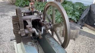 1910 Aermotor 8 Stroke Engine (hit and miss) First Run