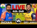 LIVE :  INDIA VS SRI LANKA 4th ODI MATCH LIVE SCORE & COMMENTRY | SL VS IND | ODI MATCH 2024