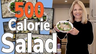 What a 500-Calorie, Low Carb/High Fat Salad Looks Like