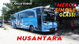 Hari Ke-5 | Saatnya Ke Utara Naik NUSANTARA Patas • Single Glass-nya Bikin Leluasa Lihat Pemandangan