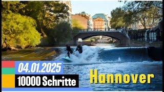 Hannover -  Altstadt Landtag Leinewelle Maschsee - 04.01.2025