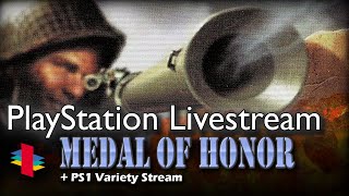 PS1 Livestream - Medal of Honor / Tomba! / Medievil + more!