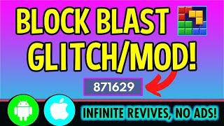 Block Blast GLITCH (2025) Get Unlimited Free REVIVES Mod + No Ads [iOS/Android]