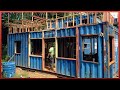 Man Builds Amazing Diy Container Home | Low-cost Housing | @choigotv001