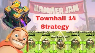 Hammer Jam Utilisation For Townhall 14🔥😎#viralvideo  #clashofclans #gameplay