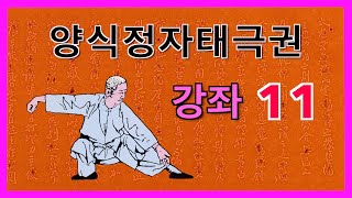 양징보 정만청 선생의 명작 【양식정자태극권】 강좌 11 : 운수