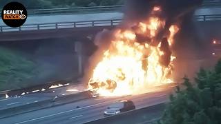 Moments Filmed Seconds Before Disaster | Unbelievable Fire & Explosion Moments Caught on Camera