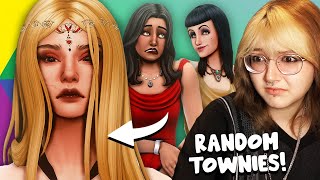 Wheel Picks Townies' Babies?! 👶 | Sims 4 Create a Sim Challenge