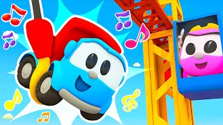 The Crane song for kids & nursery rhymes for kids. Cars songs with Leo! Cars cartoons for kids.