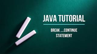 Java Bangla Tutorial | Part 20 | Java Full Course | Break and Continue Statement