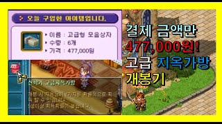 과금만 477,000원!신학기 고급지옥가방 개봉 가즈아~~~! [라피스, 네오다크세이버v2]