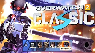 Widowmaker is INSANE in Overwatch Classic!