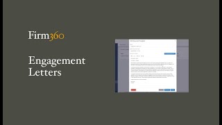 Engagement Letters with Firm360